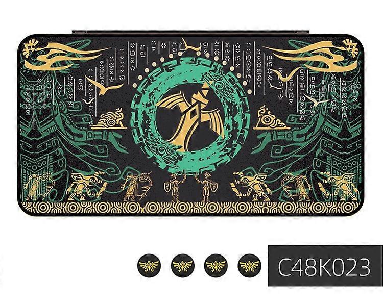 NEW 24-Slot Game Card Case for Nintendo Switch Games and Memory Cards NS Oled Cartridge Hard PC Shell with Soft Silicone Lining