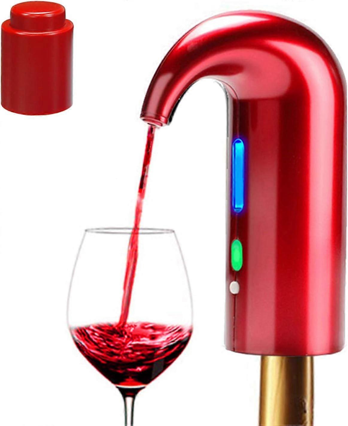 Electric Wine Aerator Decanter Automatic Wine Dispenser Filter Aeration Pourer Bottle Spout Wine Accessories For Wine Lover
