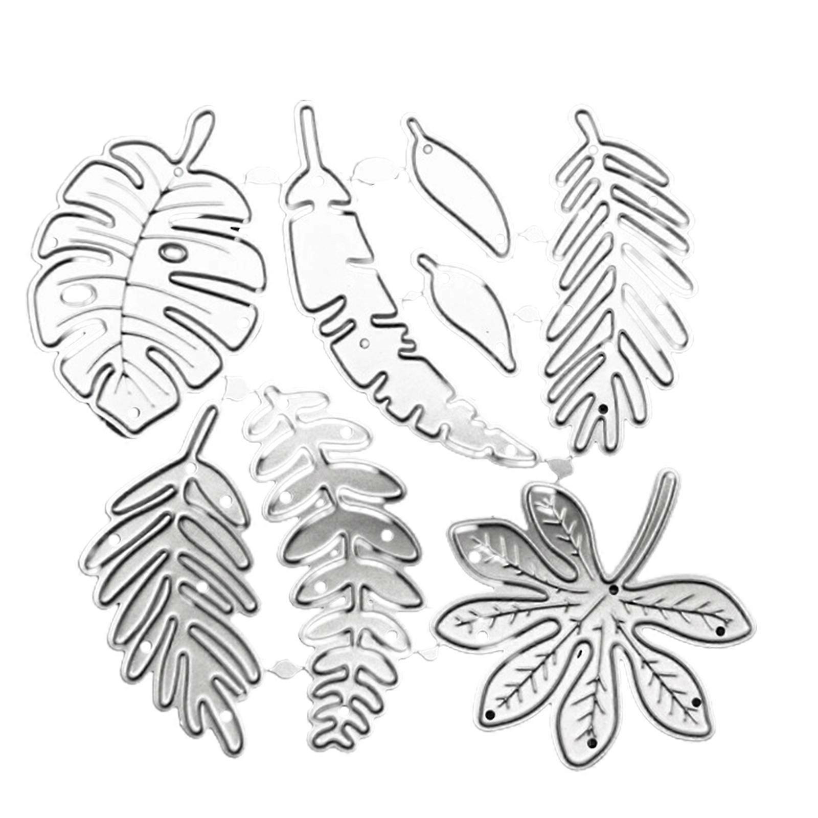 Tree Leaves Theme Metal Cutting Dies for DIY Embossing Scrapbooking Card Making