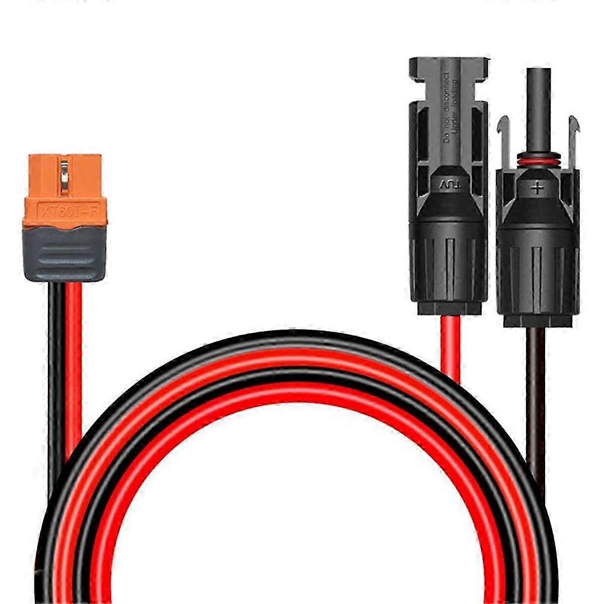Solar Connector To Xt60i Adapter Cable For River 2/river 2 Max/river 2 Pro/ 2/ Max (2000)/ Pro