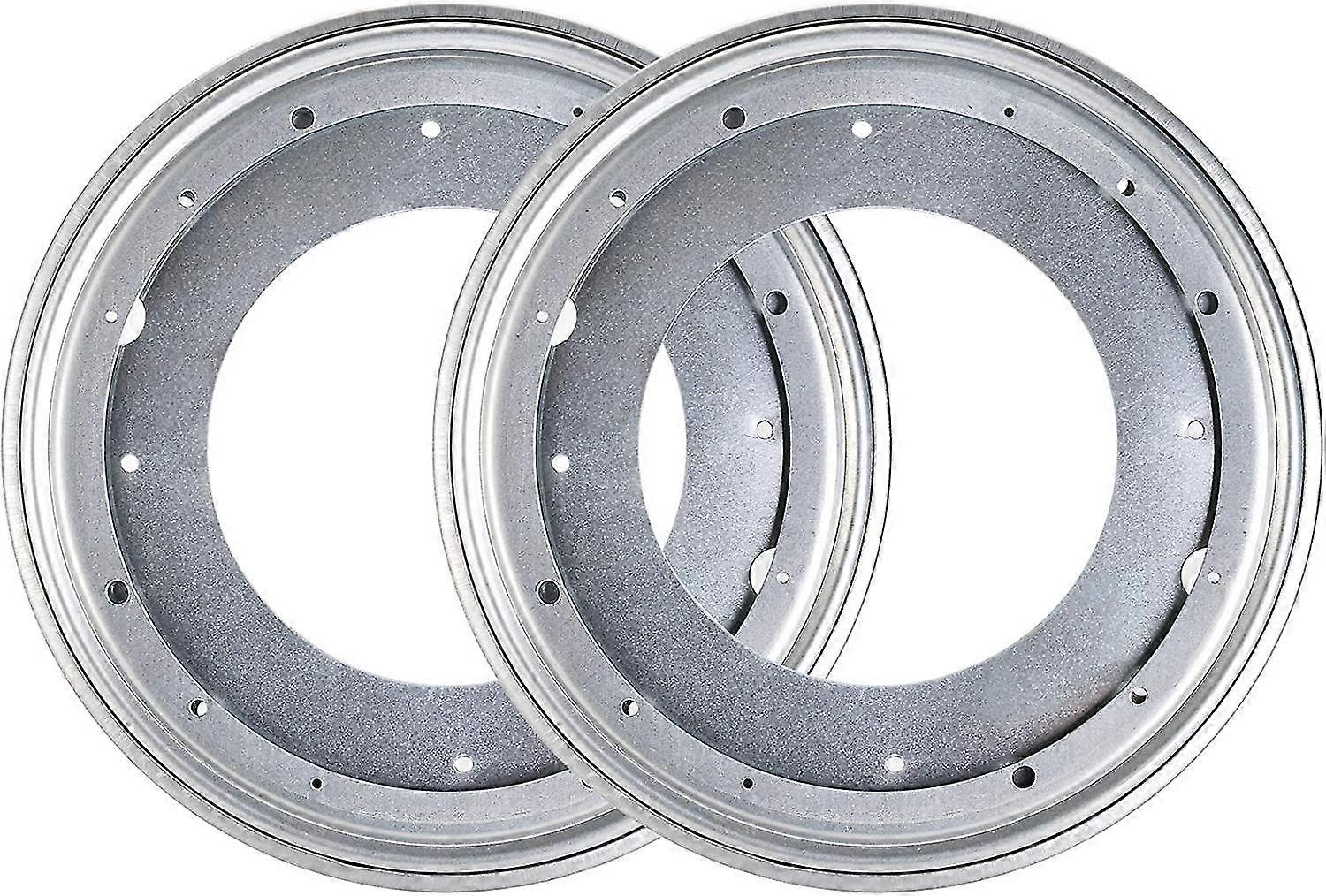 2 Pack 12-Inch Lazy Susan 5/16 Thick Turntable