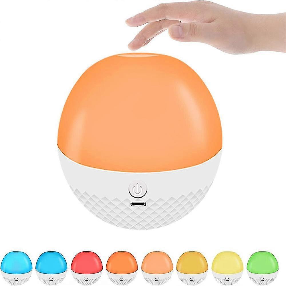 Silicone Night Light Bedside Touch Sensor Lamp With Remote Control For Kids Gifts