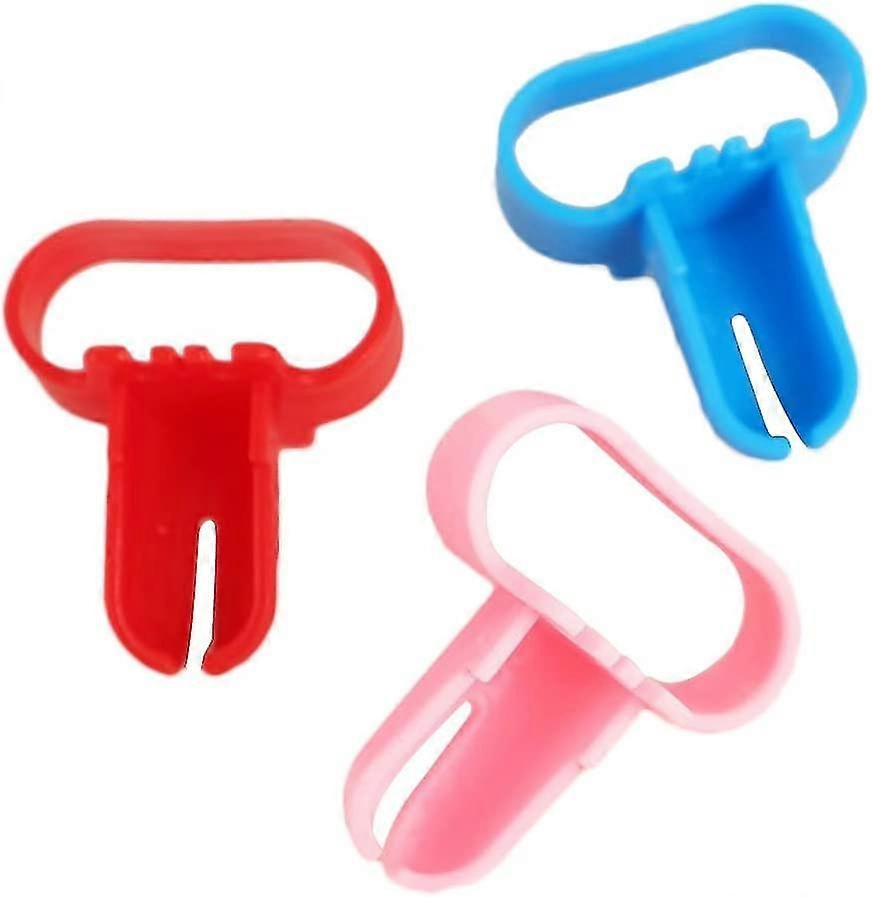Alloon Tying Tool - Tying Clips Knots For Helium Balloons Blower, Balloon Column Arches, Faster And Save Time(3pcs, Multicolor)