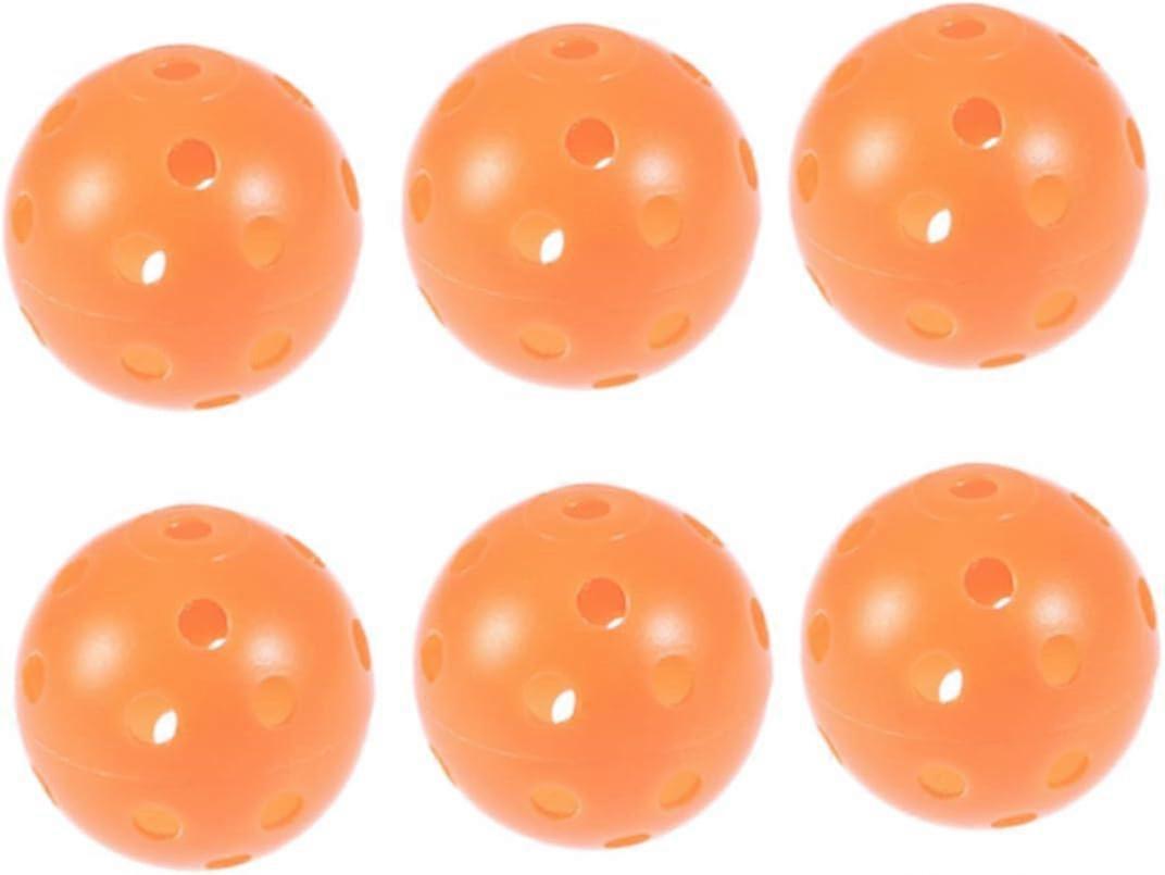6pcs Sets Exercise Accessories Interior Accessories Practice Golf Balls Backyard Practice Golf Training