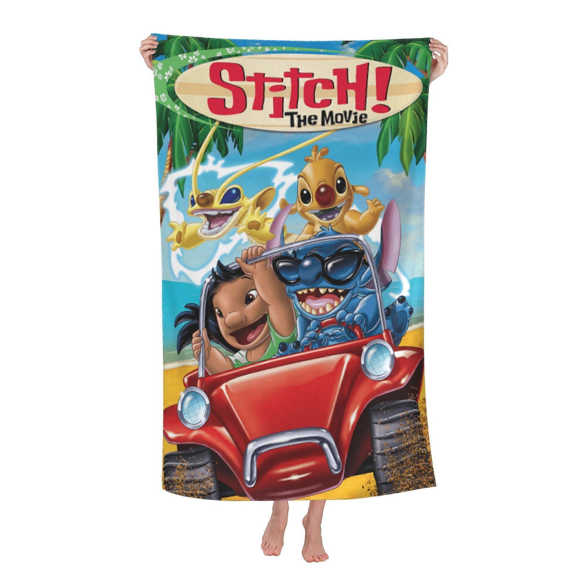 w63Stitch Beach Towel, Large Microfiber Bath Towelqlx63