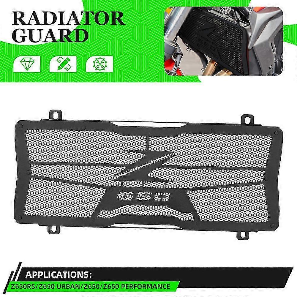 Grille De Protection Radiateur Acier Inoxydable Pour Kawasaki Z650 / Ninja 650 2017-2022 - Look Sport & Protection Maximale
