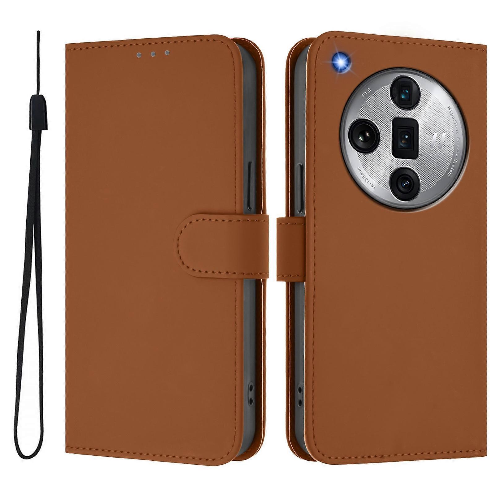 Lanyard PU Case For OPPO Find X7 Ultra