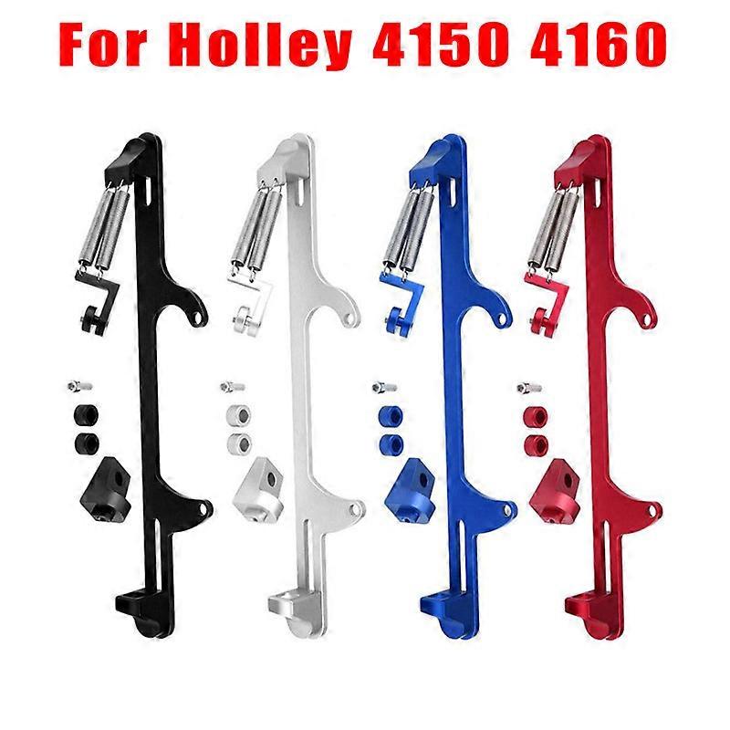 thumbnail interactive-video image 1 of Aluminum Throttle Cable Bracket For Holley 4150/4160 Carburetors – 14.6in Long 1 of 5