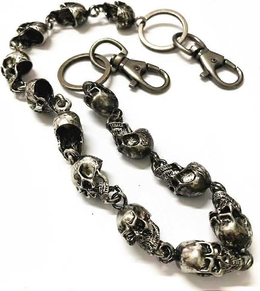 Men Wallet Chain Punk Heavy Skull Strong Key Jeans Pant Chain