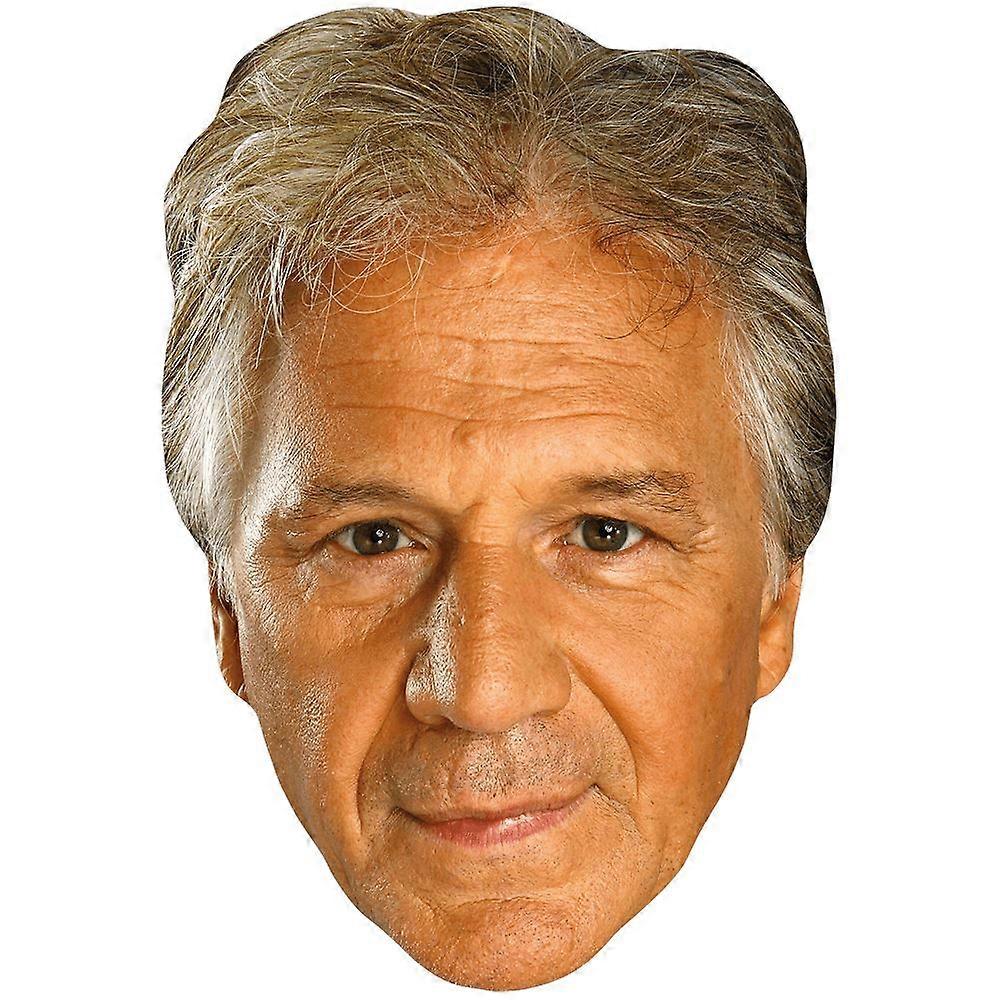Gerard Lenorman (Smile) Celebrity Mask, Flat Card Face