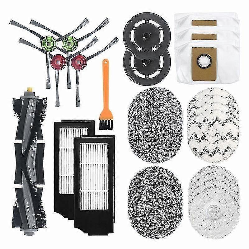 29pcs Accessories Kit Main Side Brush Mop Cloth Filter Dust Bag