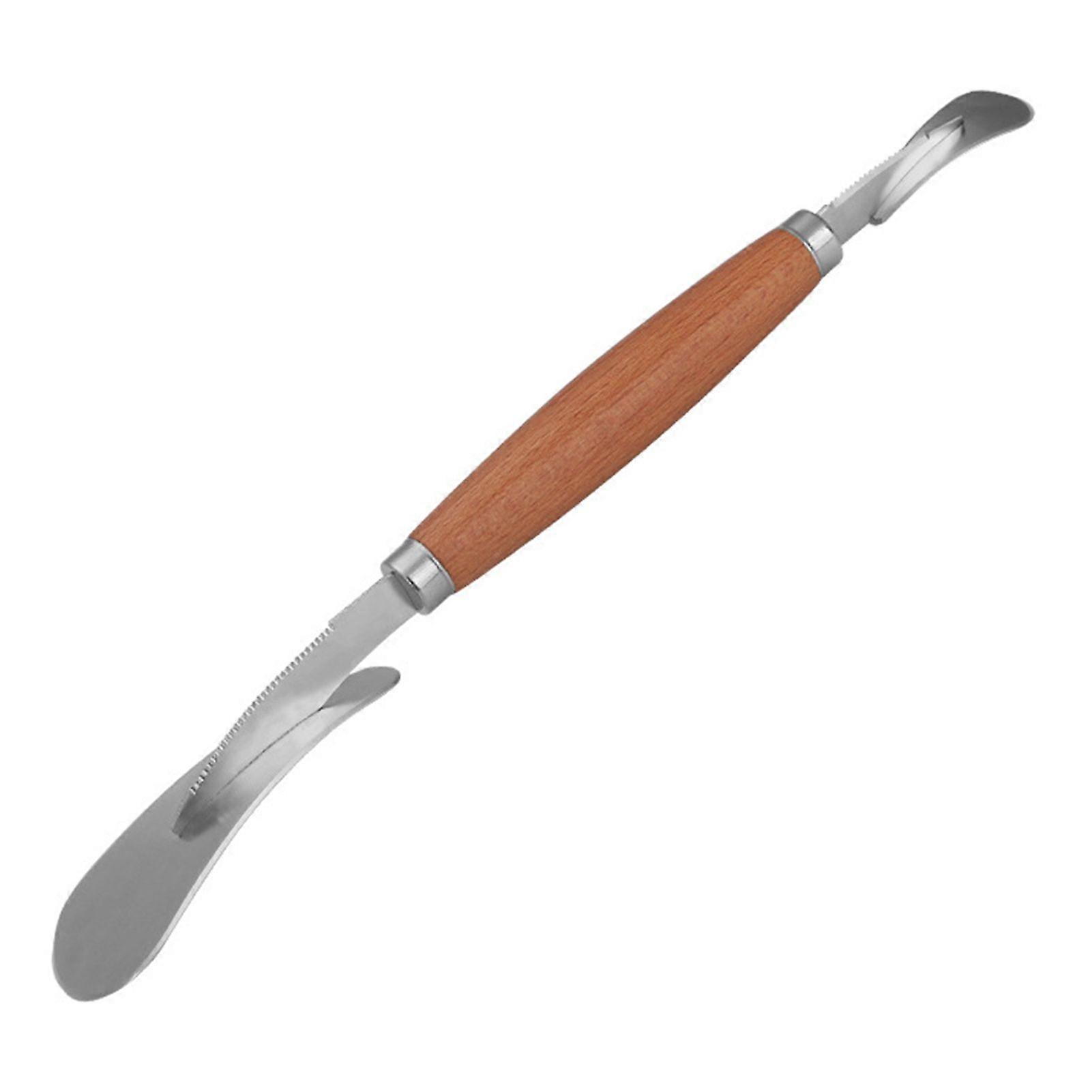 Grapefruit Peeler Double Head Orange-Peeler Portable Effortless Fruit Skin Remover for Home Kitchen