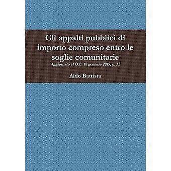 Gli appalti pubblici di importo compreso entro le soglie comunitarie