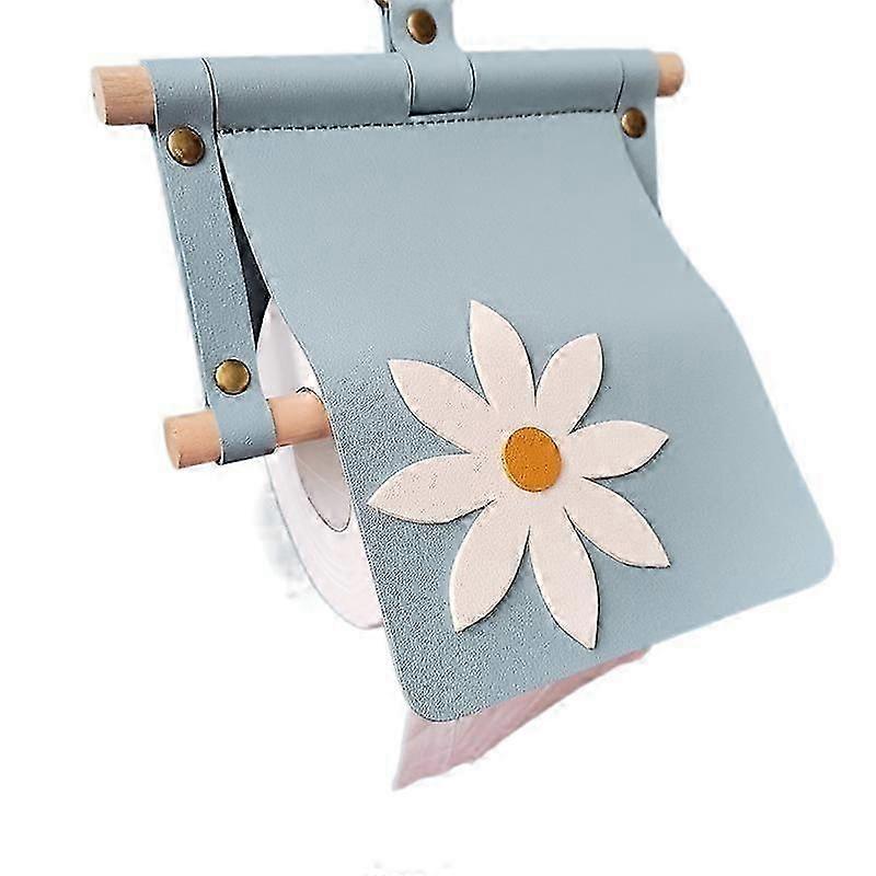 Nahkainen säilytysteline Vedenpitävä keittiöpyyheteline Seinälle kiinnitettävä