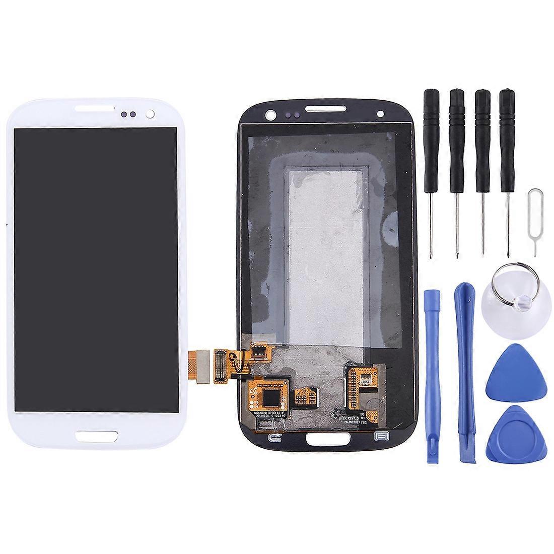 COMPATIBLE LCD Display + Touch Panel for Galaxy SIII / i9300(White)