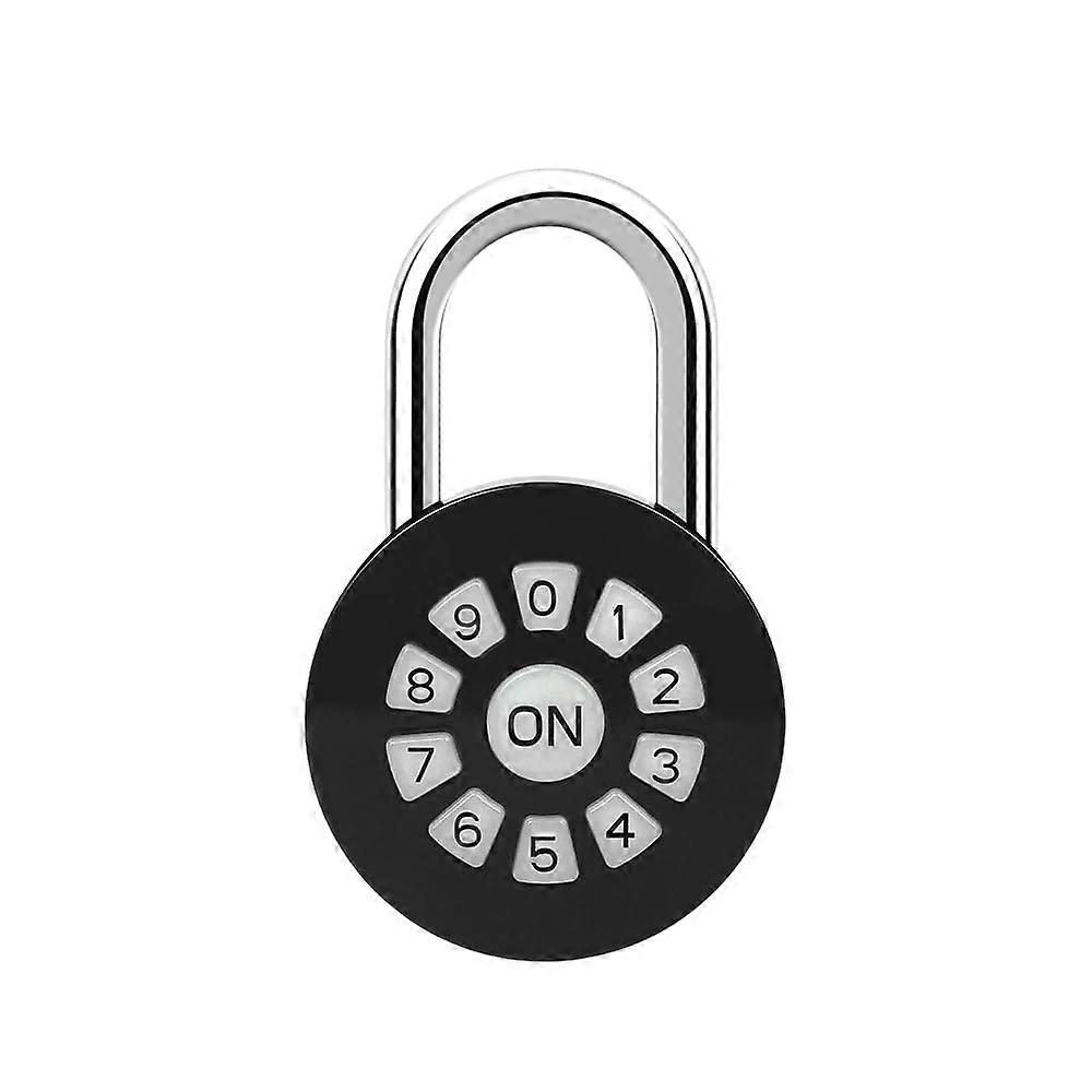 Digital Padlock with Code Security for Gates and Lockers, Weatherproof, Rechargeable, Keyless Access Solution
