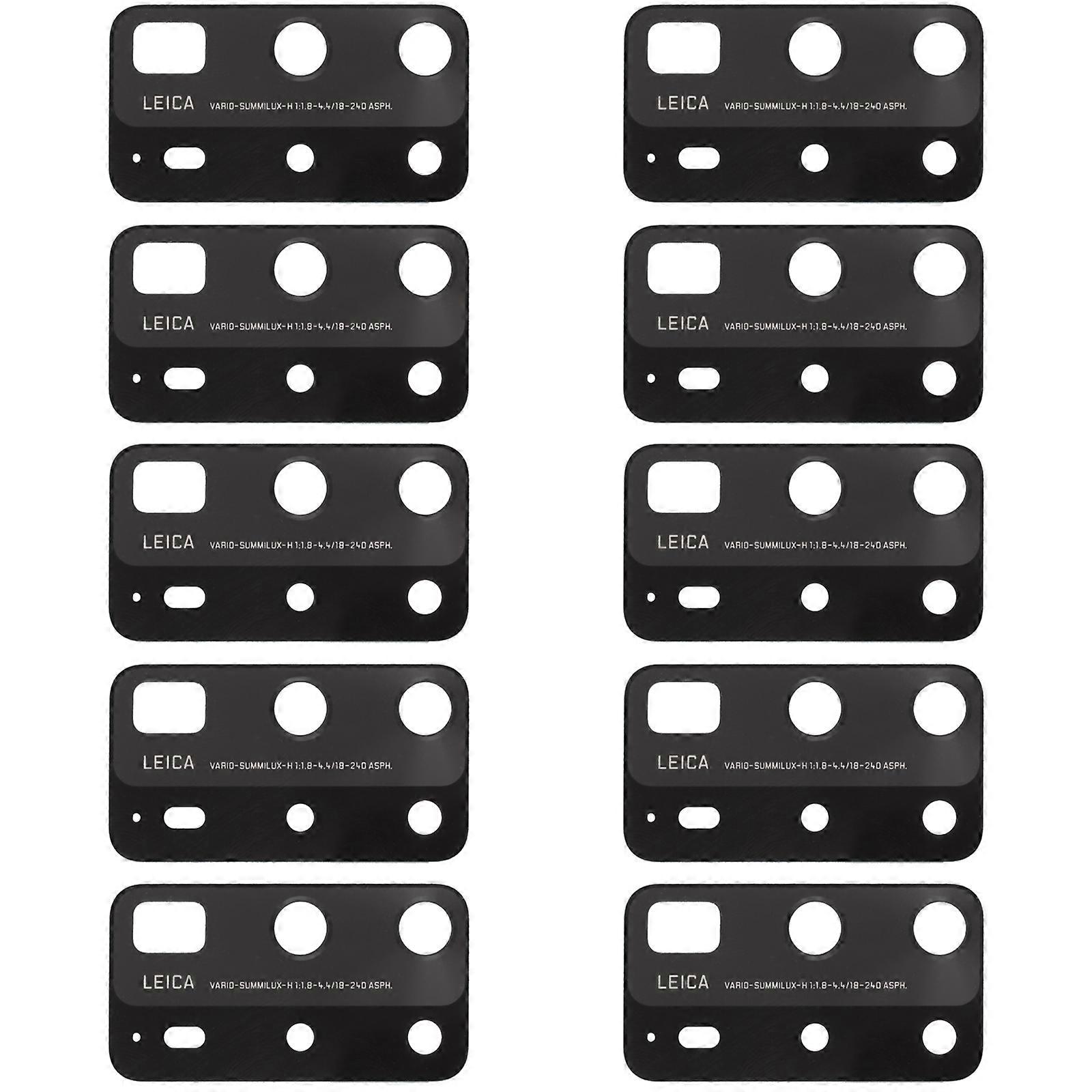 For Huawei P40 Pro+ 10pcs Back Camera Lens