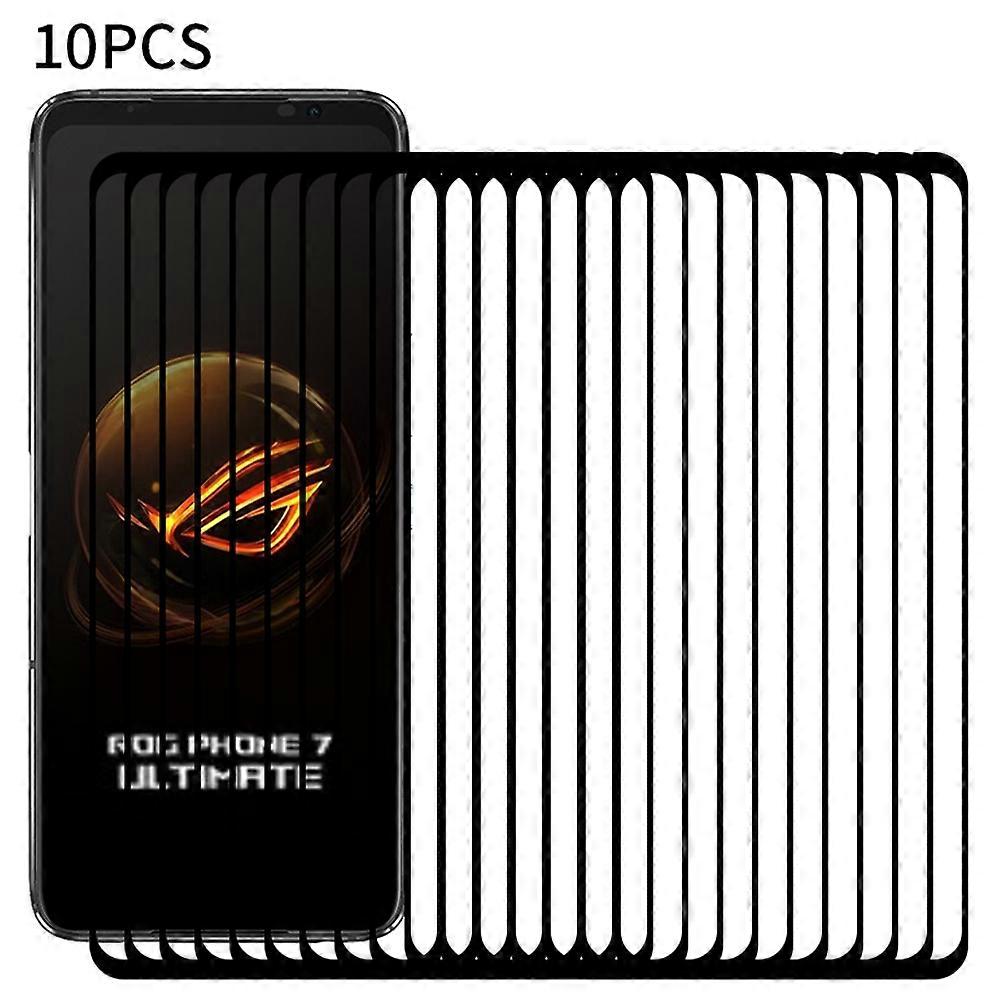 RURIHAI 10Pcs Screen Protector for Asus ROG Phone 7 Ultimate 5G,Secondary Hardening High