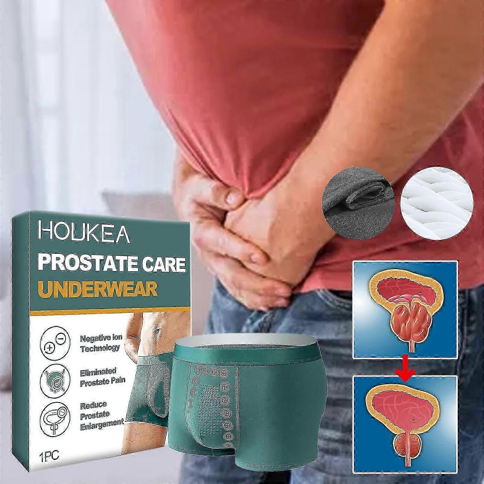 Prostataterapi Underkläder, Prostata magnetisk terapi boxertrosor, magnetterapi energiska män byxor