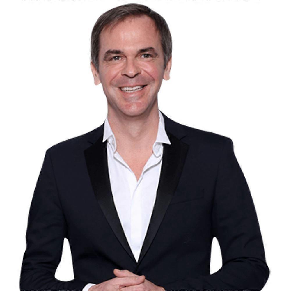 Olivier Veran (Black Suit) Half Body Buddy Cutout