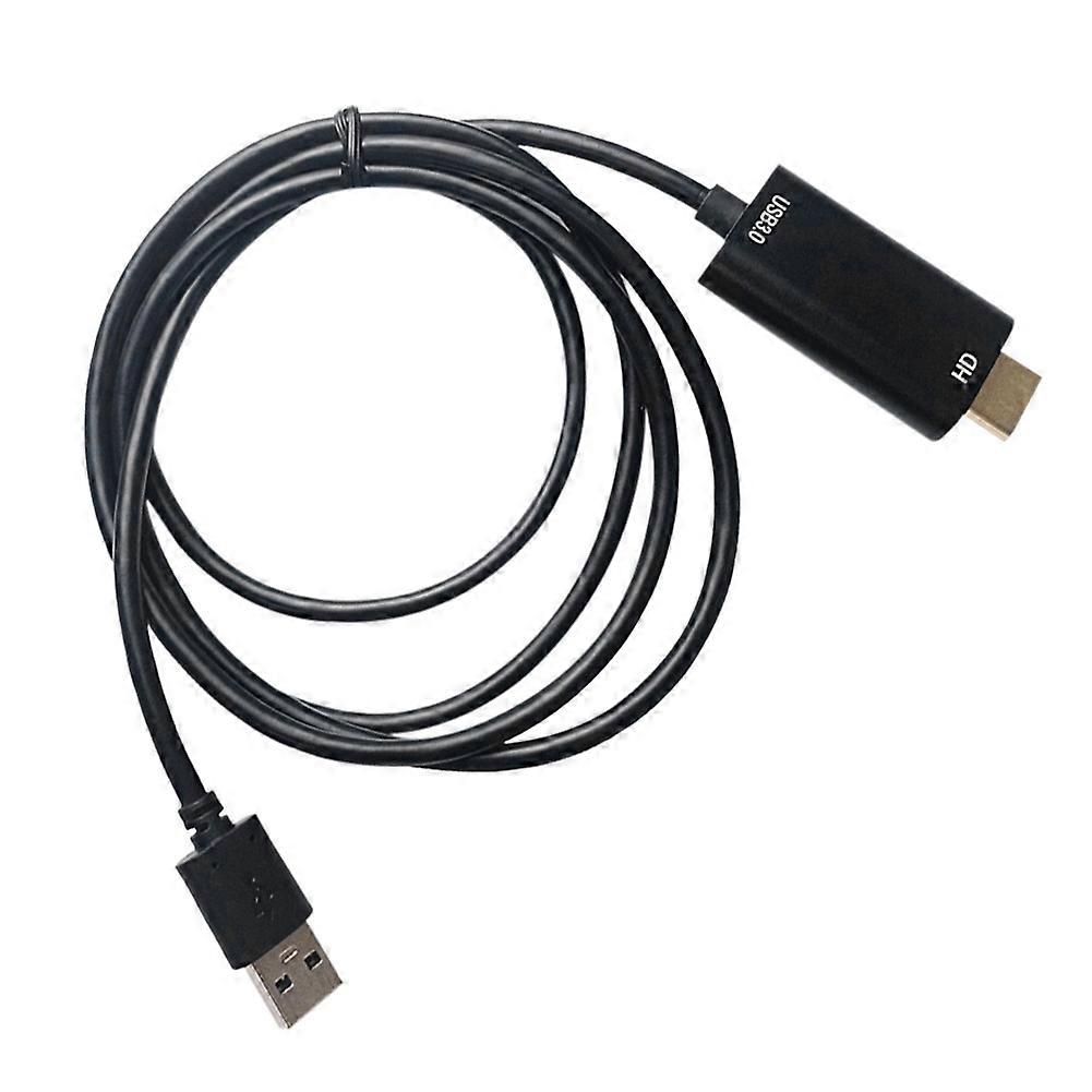 XCU01 1.5m USB 3.0 to HDMI 1080P Adapter Cable Converter Cord for Mac OS/Android/Windows
