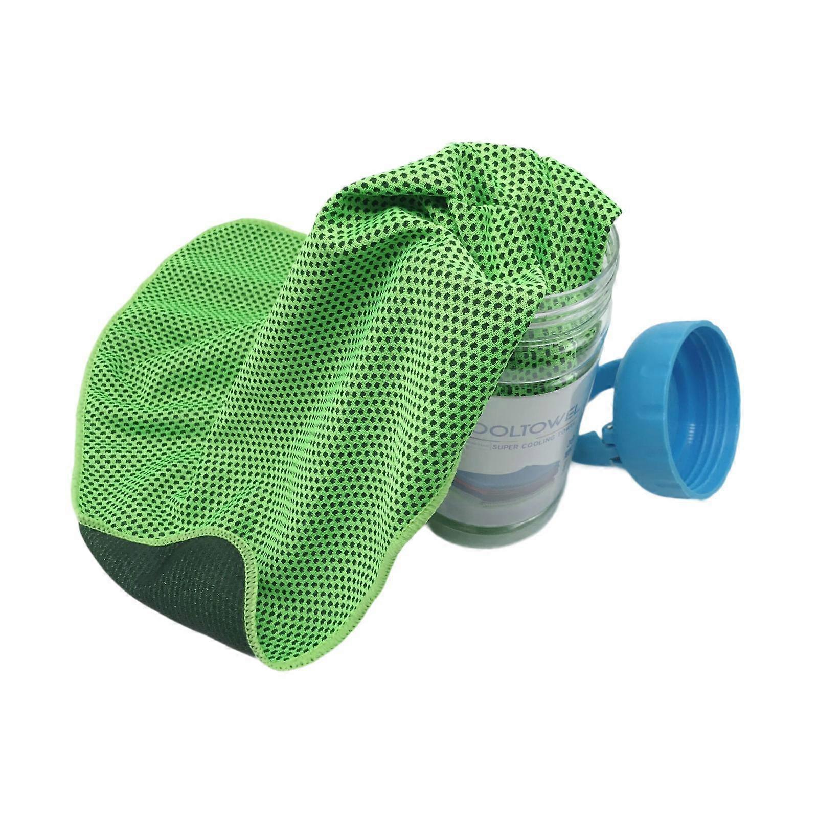 アイスタオルヘッドバンド軽量汗吸収多目的マイクロファイバーフィットネス