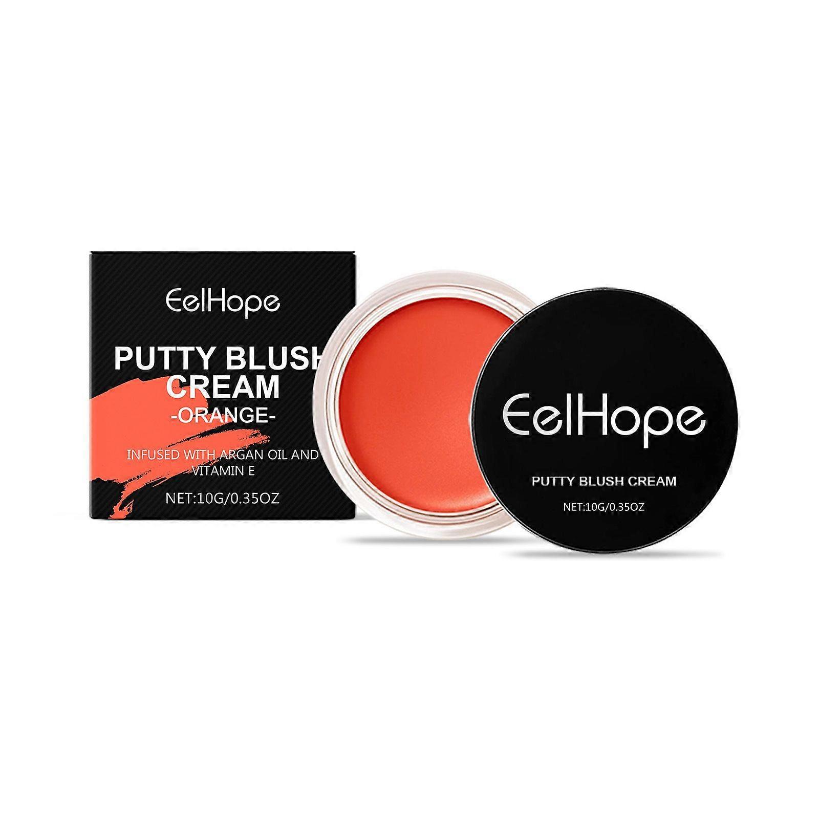 Eelhope Oranje Blush Klei Natuurlijk Naakt Kleur Subtiele Sfeer Monochroom Matte Blush Crème