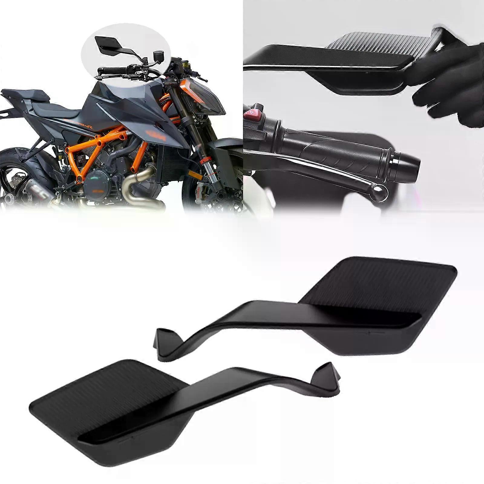 For 1290 Super Duke R 2019-2023 New Rearview Mirror Motorcycle Fixed Wing Mirrors Stealth Adjustable Mirror Rotate Side Mirrors