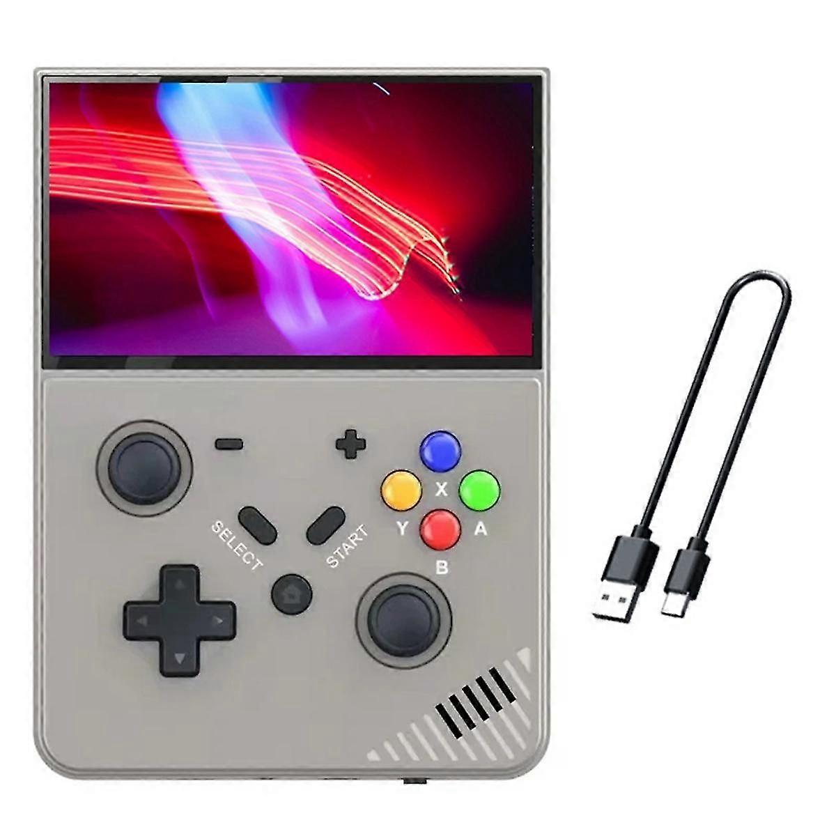 R43 PRO Handheld Game Console 64G 4.3 Inch 4K HD Retro Game Console Linux Sys for PSP PS1 N64 A