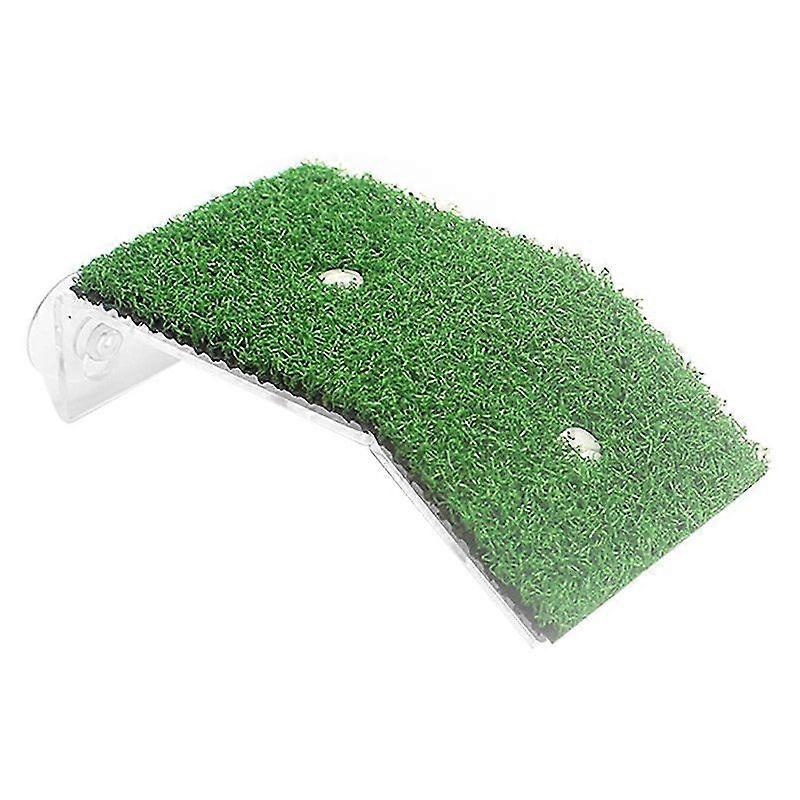 Turtle Ramp Turtle Basking Platforma tortoise rampă reptile scara terasa de odihnă pentru acvariu rezervor de pește alb Gu5.3