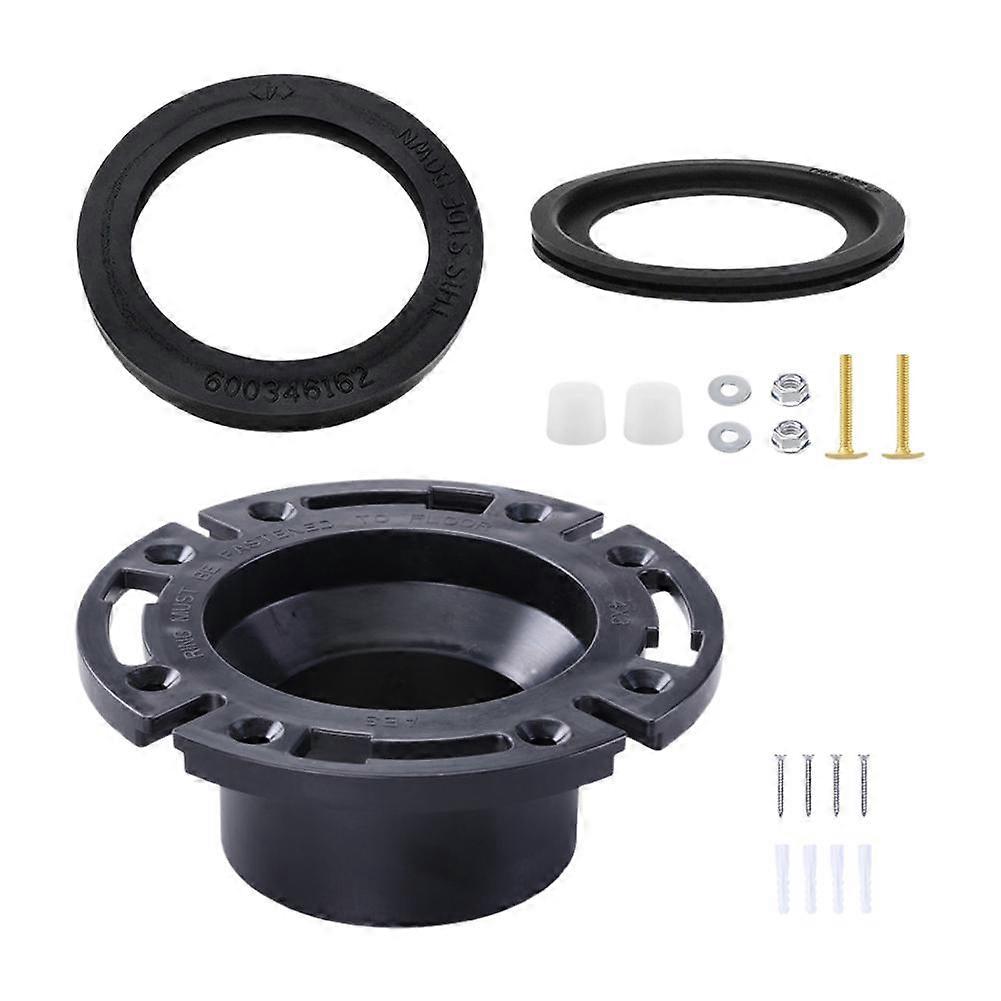 For Dometic & Hetfor RV 3" Toilet Seat Flange 385345892 Rubber Seal Kit