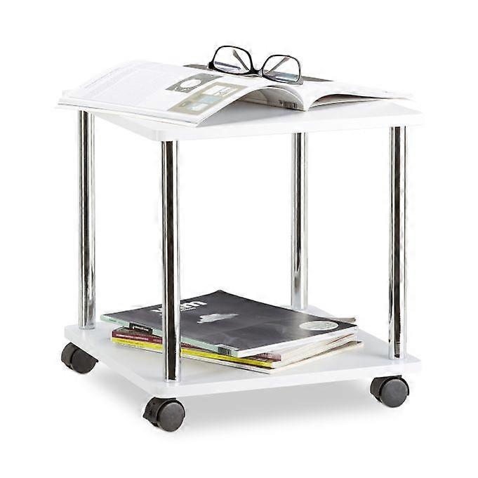 Beistelltisch rollbar 2 Ebenen