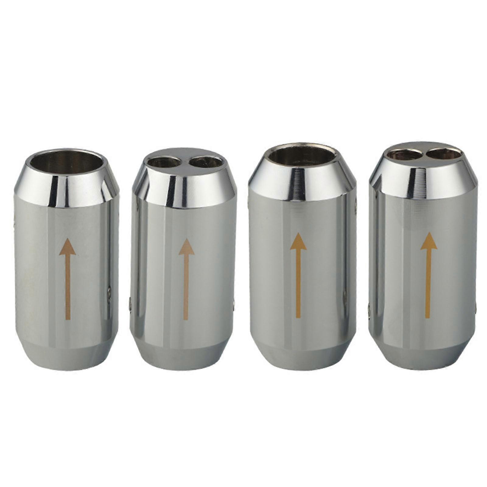 Ensemble de séparateurs de fils de haut-parleur en aluminium Ensemble de séparateurs de fils 2 trous/trou unique pour une transmission claire du son dans les appareils auditifs