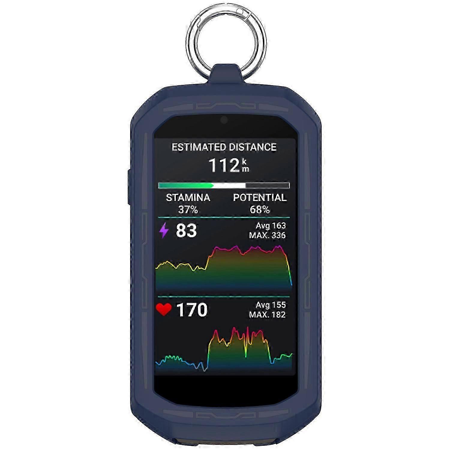 Silicone Case for Garmin Edge 1050 Bike Computer Full Cover Protective Cover with Spring Buckle