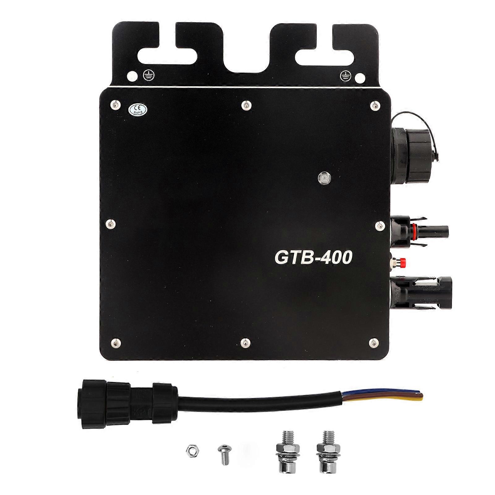 Solar Power Grid Tie Inverter Pure Sine Waving Micro Inverter GTB‑400 Power 400W