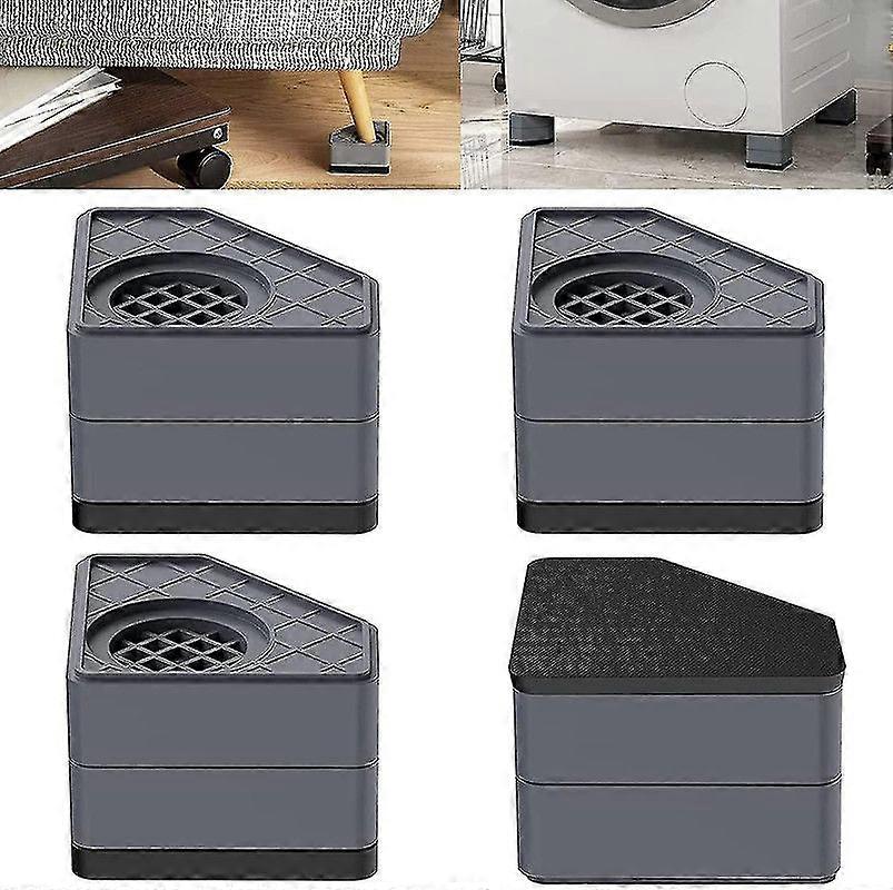Anti Vibration Pads For Washing Machine, 4 Pcs Washer Dryer Shock And Noise Cancelling Feet Pads