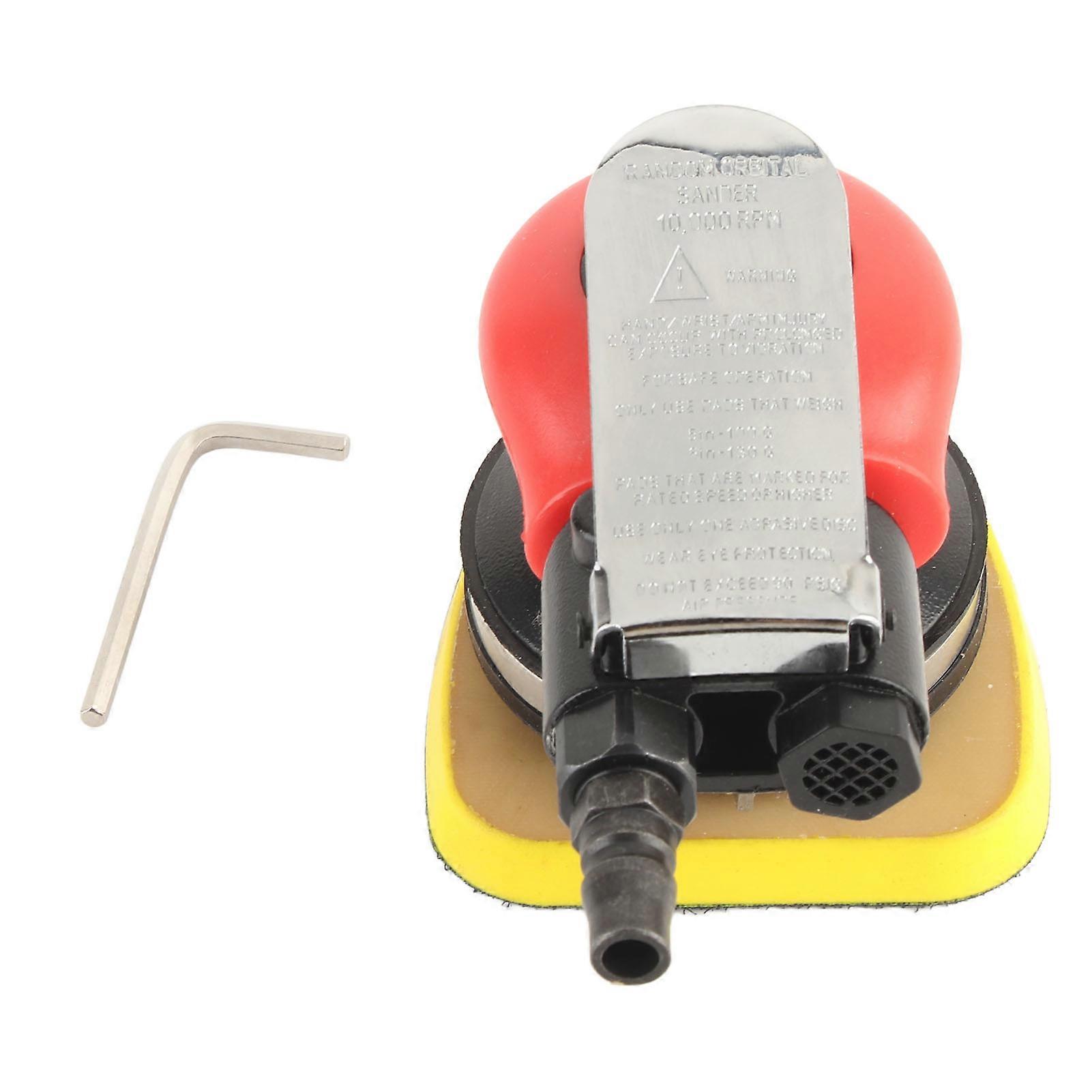 Pneumatic Sander Triangle Sanding Head Long Vibration Modes Lightweight Air Sander Polishing Machine 10000RPM