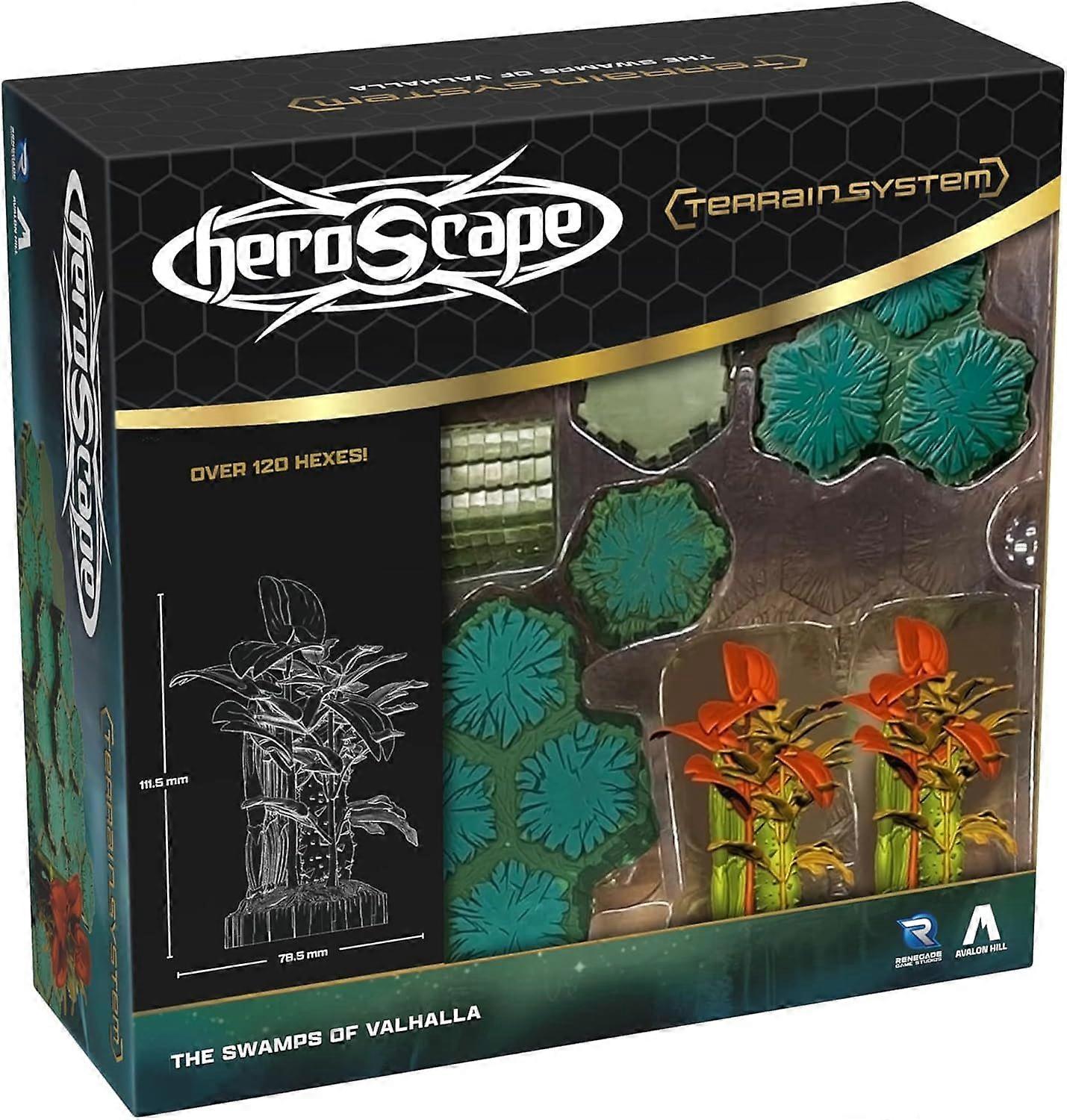 Heroscape The Swamps of Valhalla Terrain Miniature Game Exp