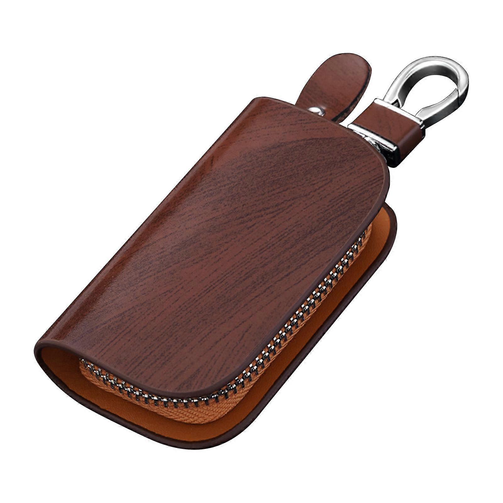 Universal High-Quality Car Key Fob Case Genuine Leather Car Key fob Holder for Remote Key Fob