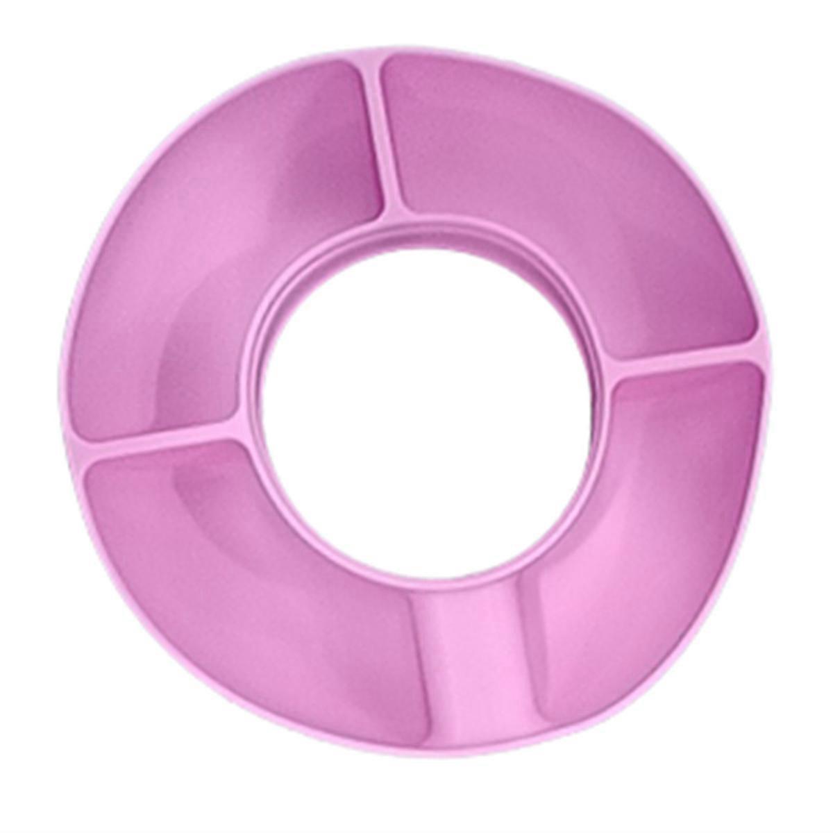 Tumbler Snack Tray Compatible with 40 oz Pink