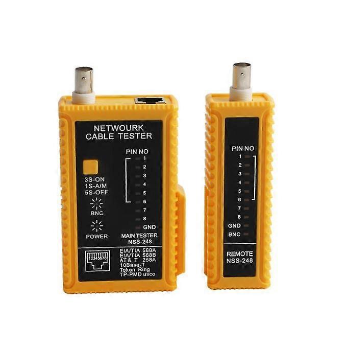 Coax Continuity Tester, Network Cable Tester compatible with Data & Coax Cables