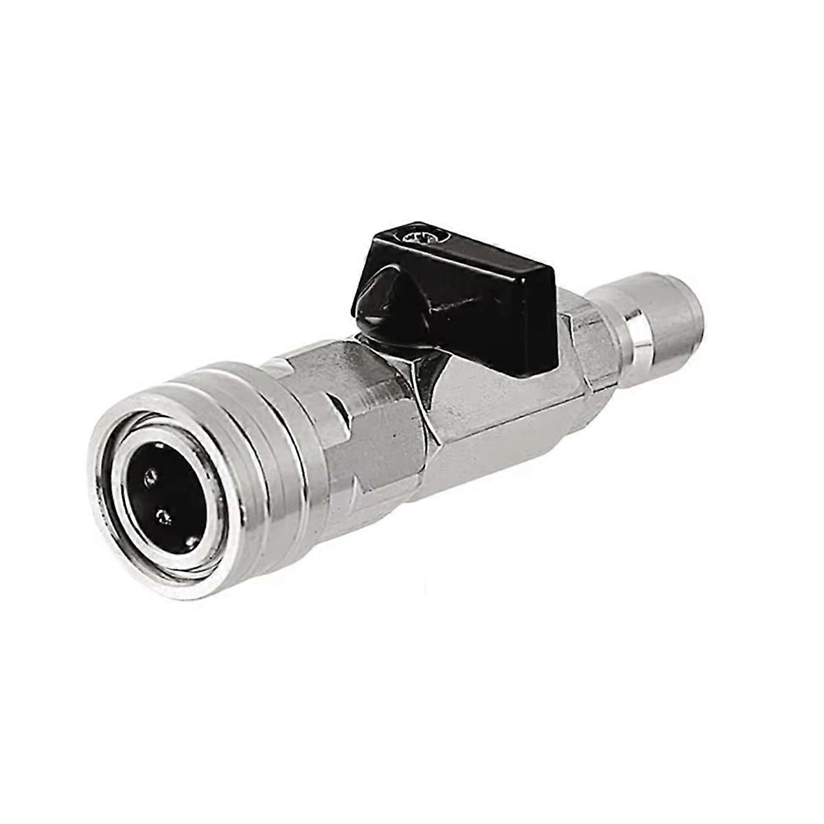 High Pressure Washer Ball Valve Kit with 1/4 Inch Quick Connect Plug
