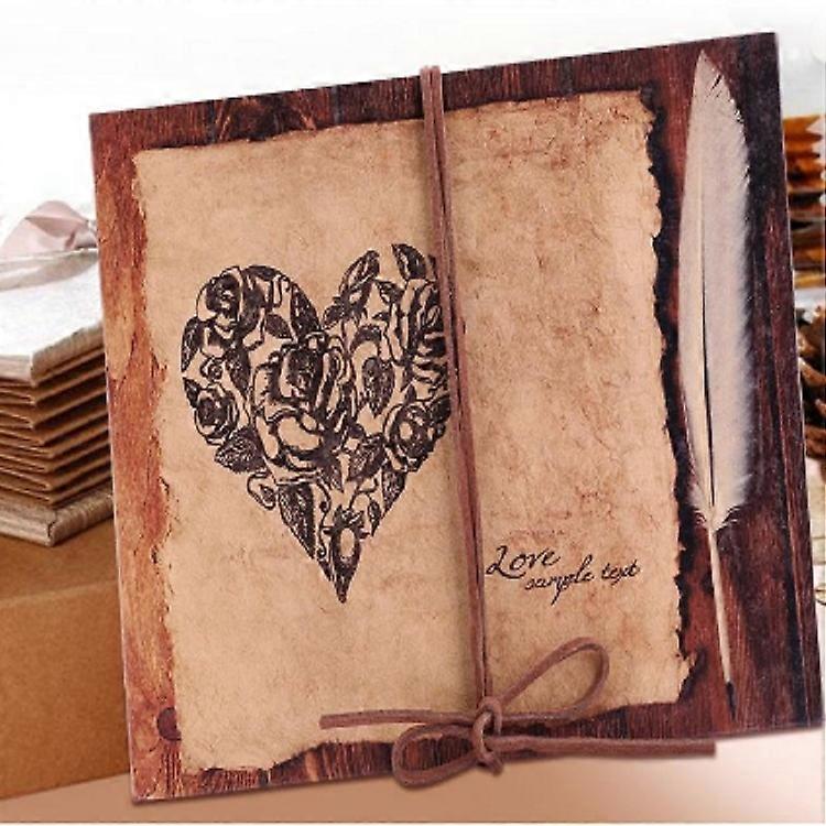 Retro Paste Folding 18 Fold Pages 34 Sides Creative Manual Album Book