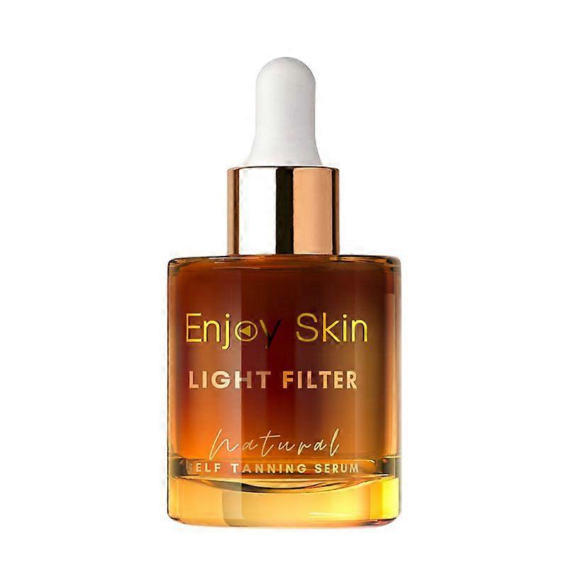 Self Tanning Serum, 30 ml Self Tanning Drops, Self Tan Drops for Personalized Body Tanning, Self Tanning Natural Bronzer, Natural and Luminous