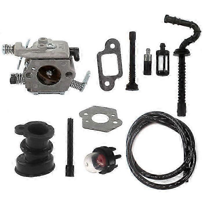 Carburetor Kit Compatible With 021 023 025 MS210 MS230 MS250 Walbro WT-286 WT-215 Zama C1Q-S11E Chainsaw, 1123 120 0605 Di57775 -cdsx