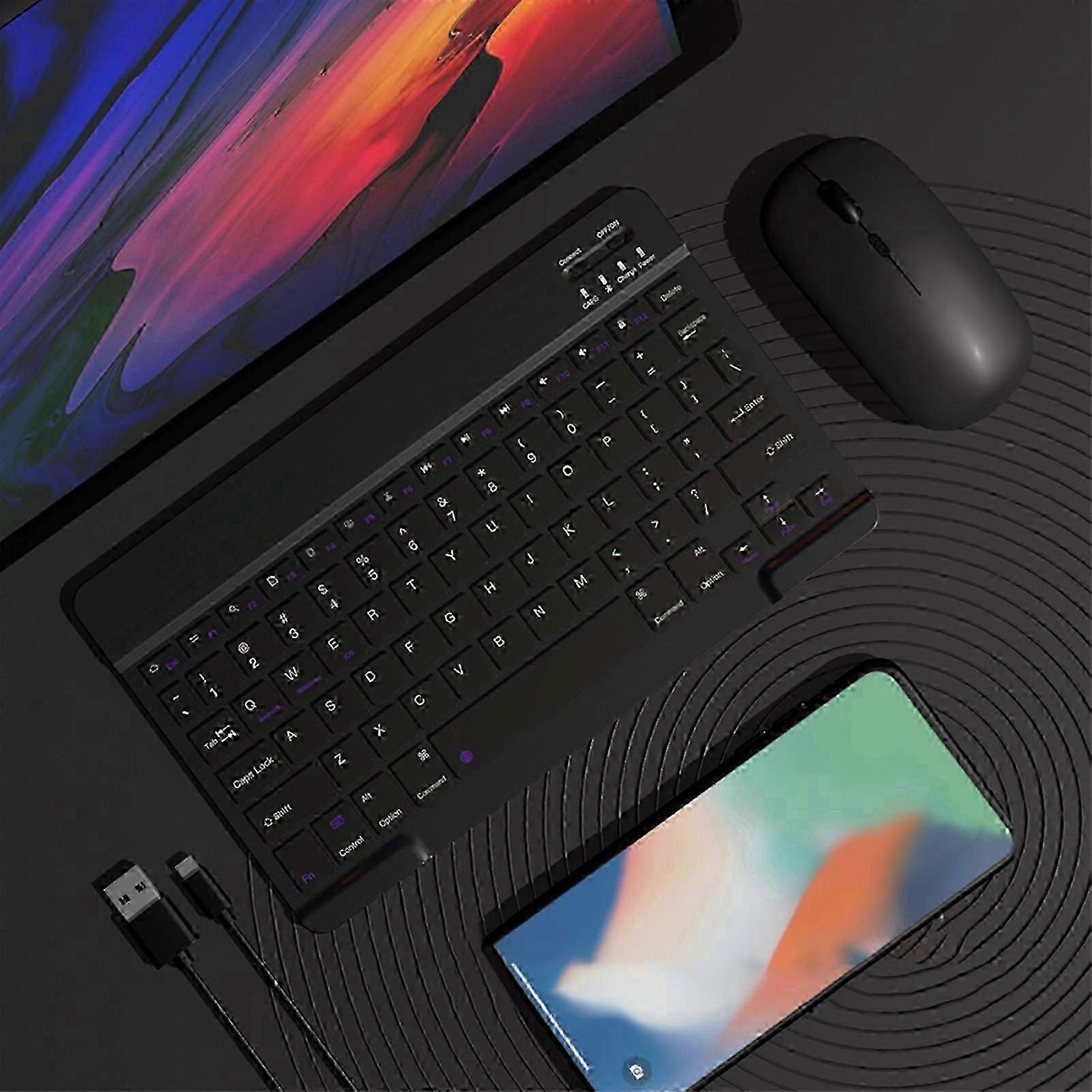 Bluetooth Keyboard & Mouse Portable BT Wireless Keyboard & Mouse For Android PC Tablet fg2025031701483