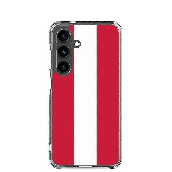 Phone Case - Samsung - Galaxy S24 Plus - Austria Flag - Soft - Multicolor