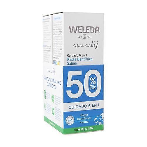 Duplo Saline Toothpaste 2 units of 75ml