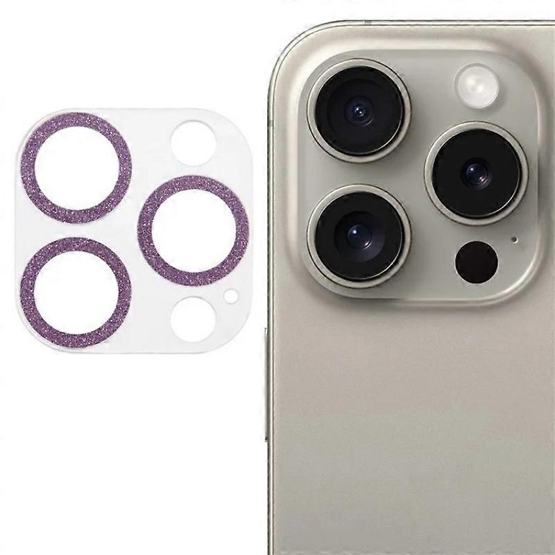 Kompatybilny z iPhone 13 Pro 6,1 cala / iPhone 13 Pro Max 6,7 cala brokatowa osłona obiektywu aparatu WANLONFENG Full Coverage HD Clear