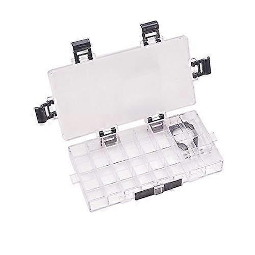 Palette Box, 1 Pc of 24 Wells Empty Airtight Paints Container for Watercolors Gouache and Oil Painting, Acrylic Ref: 9215